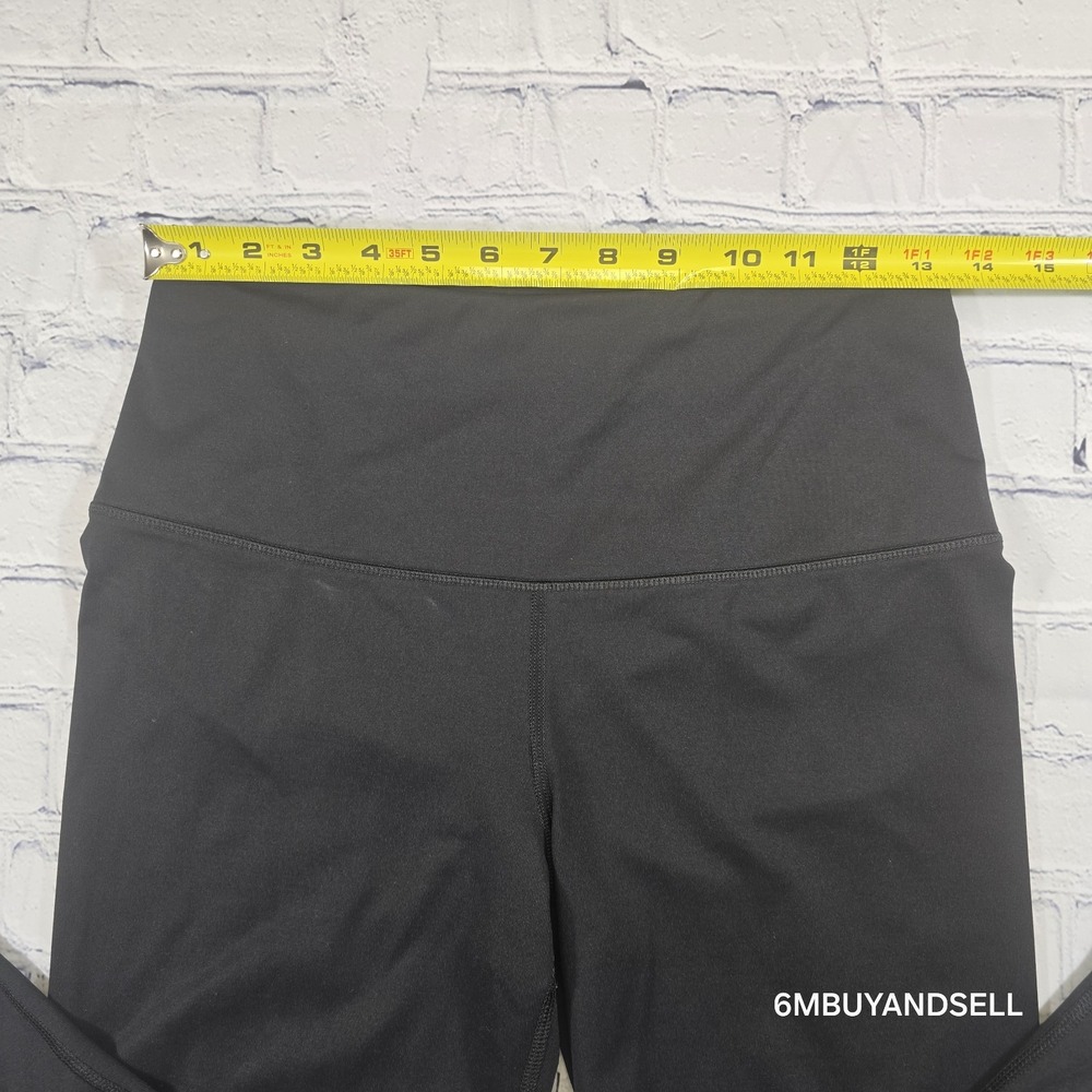 Victorias Secret VSX Sport Leggings Med Black High Rise Cropped Athletic Pants - Picture 4 of 9